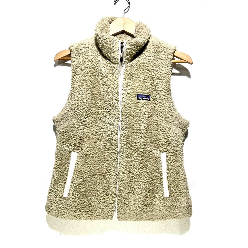 Patagonia pelage fury fleece jacket vest winter outdoors sports brown women L